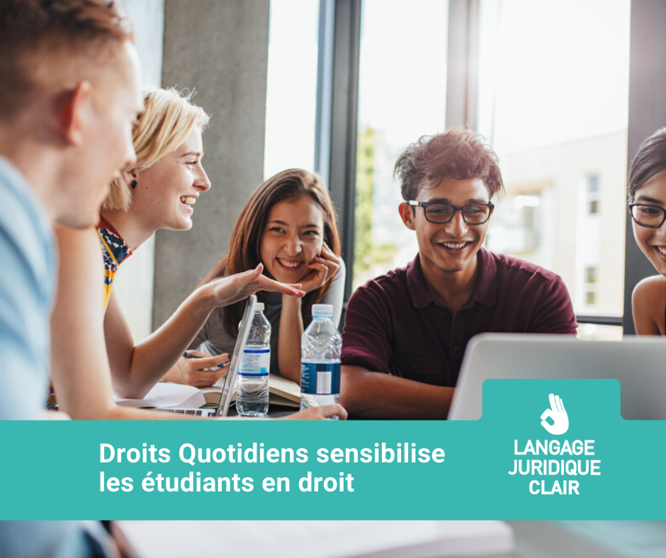 DQ sensibilise les étudiants en droit