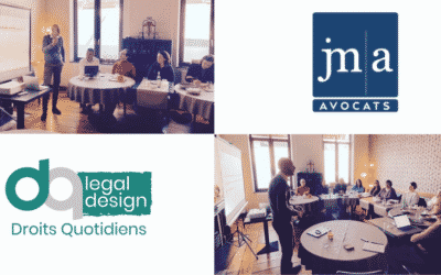 DQ Legal Design sensibilise le cabinet JM-A Avocats au langage clair (BE)